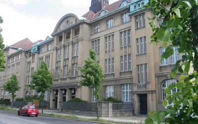 Das neue Gebäude des Genossenschaftshistorischen Informationszentrums  in Berlin.