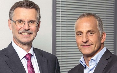 Das VEDES Vorstandsteam (v.l.n.r.): Dr. Thomas Märtz & Achim Weniger