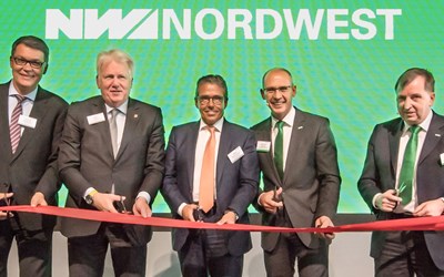Eröffnungsfeier: Am 26. April 2017 eröffnete die NORDWEST Handel AG den Neubau ihrer Zentrale in Dortmund.