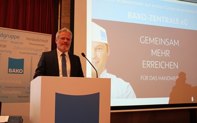 Norbert Hupe, Vorstandssprecher der BÄKO-ZENTRALE eG