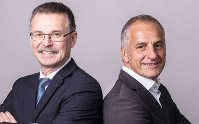 VEDES Vorstandsteam: Dr. Thomas Märtz (links) & Achim Weniger (rechts)
