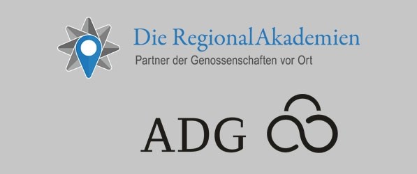 Die ADG und die Akademien der Regionalverbände – die Regionalakademien) sind für die Qualifizierung und Kompetenzentwicklung der Mitarbeiter von Genossenschaften sowie kooperierender Unternehmen verantwortlich.