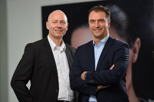 Frank Haensel und Christian Lorenz, Geschäftsführer von beauty alliance Deutschland GmbH & Co. KG