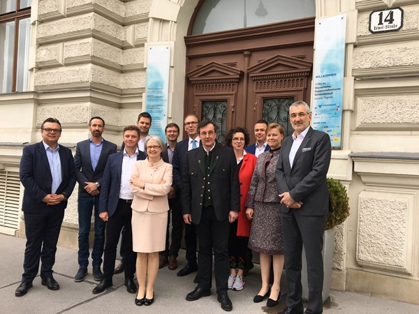 Die Geminschaft österreichischer Verbundgruppen traf sich am 27. April 2017 in Wien.