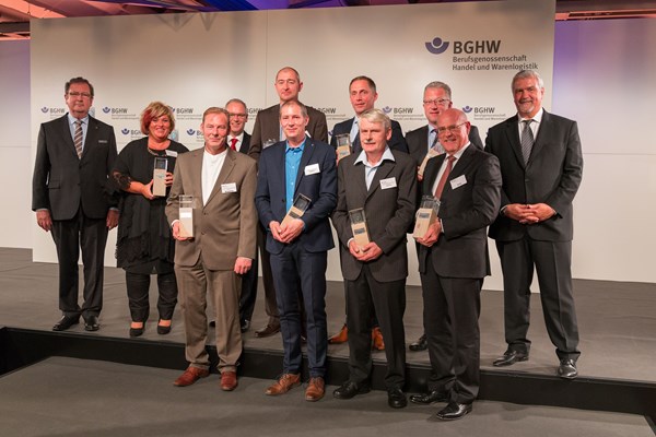 Preisträger des BGHW-Präventionspreises 2015