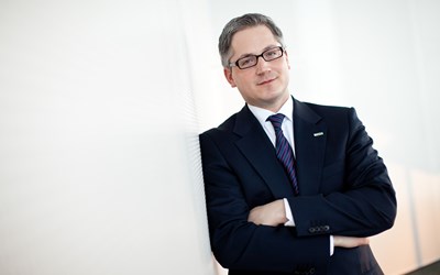 Dr. Andreas Trautwein, Geschäftsführer der E/D/E Einkaufsbüro Deutscher Eisenhändler GmbH und MITTELSTANDSVERBUND-Präsidiumsmitglied